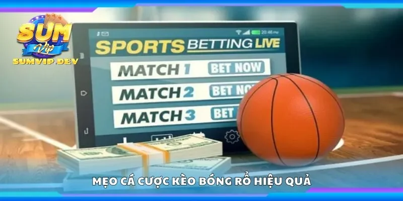 Mẹo cá cược kèo bóng rổ hiệu quả